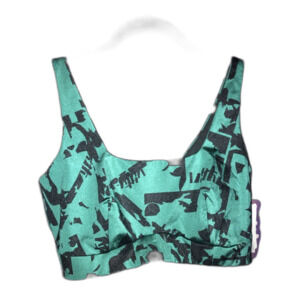 Yitty Sports Bra Headliner Shaping Midi Bralette Green Black Medium Deep Sea Liz